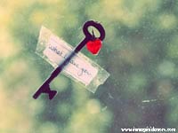 Immagine romantiche chiavi cuore