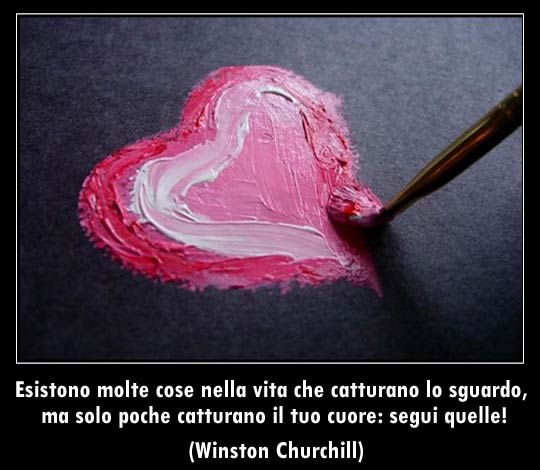 IMMAGINE AMORE CUORE DIPINTO