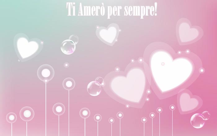 IMMAGINE D'AMORE CON DEDICA