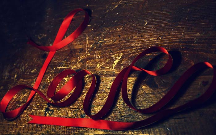 IMMAGINE LOVE ROSSA