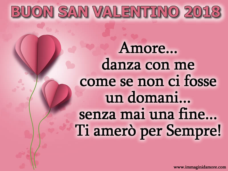 BUON SAN VALENTINO 2018