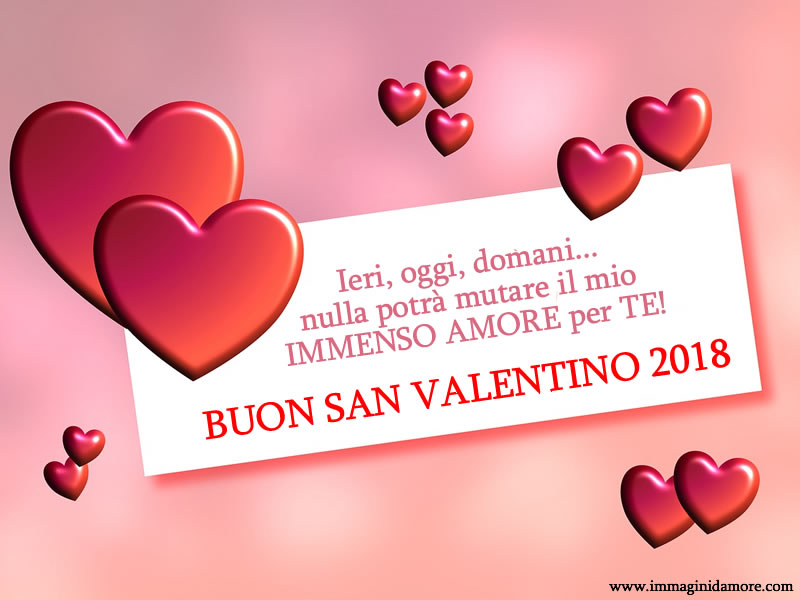 IMMAGINE BUON SAN VALENTINO 2018
